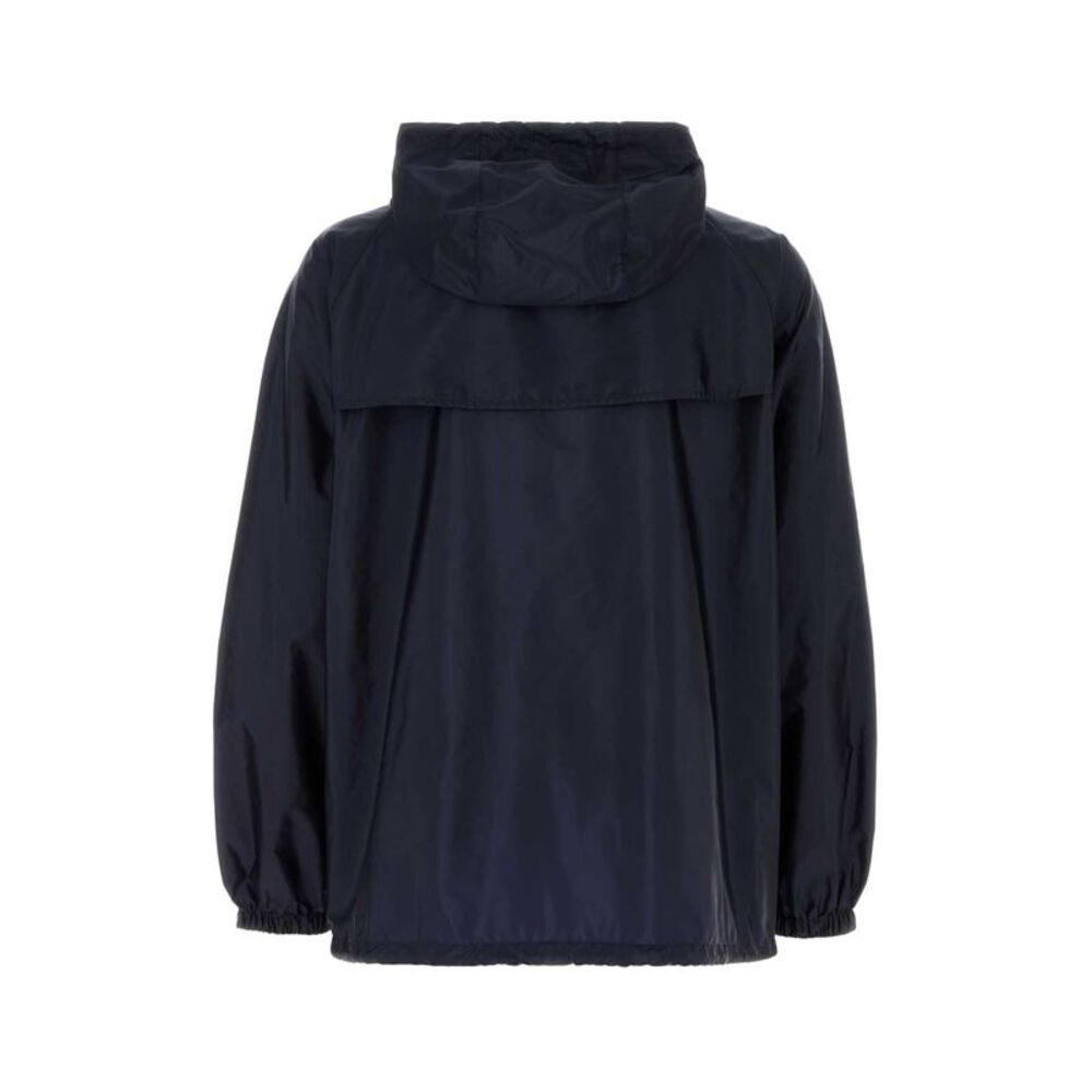 Prada Men Navy Blue Re-Nylon Wind Breaker - Picture 2 of 2
